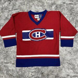 Montreal Canadiens NHL CCM Red Retro Jersey Youth XL
